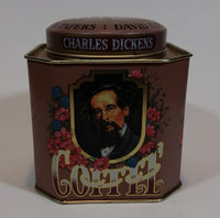 1980s Charles Dickens David Copperfield Pickwick Papers Dombey & Son Coffee Tin - Treasure Valley Antiques & Collectibles