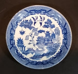 1940s Blue Willow Ware Japan Teacup Saucer Plate - Treasure Valley Antiques & Collectibles