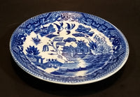 1940s Blue Willow Ware Japan Teacup Saucer Plate - Treasure Valley Antiques & Collectibles