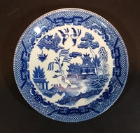 1940s Blue Willow Ware Japan Teacup Saucer Plate - Treasure Valley Antiques & Collectibles