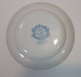 1960s Blue and White Ridgway Staffordshire England "Windsor" Pattern 7 1/2" Side Plate