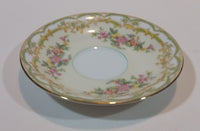 c. 1963 Noritake China Pattern 631 Lolita Flowers with Gold Trim Teacup Saucer - Japan - Treasure Valley Antiques & Collectibles
