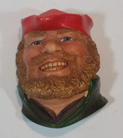 1981 Legend Products England "Little John" Head Face - Robin Hood Series - Wall Decor Chalkware - Treasure Valley Antiques & Collectibles