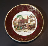 Vintage Weatherby Hanley England Royal Falcon Ware "Old Coach House" Woolhampton 4" Plate - Treasure Valley Antiques & Collectibles