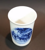 1984 Steege B.V. Delft Blauw Hand Decorated in Holland Windmill Dutch Horse Scene Mug Cup - Treasure Valley Antiques & Collectibles