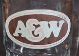 1970s A & W Clear Glass 3 1/8" Miniature Root Beer Mug - Treasure Valley Antiques & Collectibles