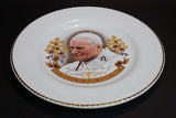 1984 Pope John Paul II (Joannes Paulus PP. II) Commemorate Visit To Canada Plate - Made in England - Treasure Valley Antiques & Collectibles