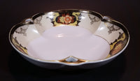 Antique 1918 Noritake Morimura Handpainted Made In Japan Candy Nut Serving Triple Handled Dish Bowl - Treasure Valley Antiques & Collectibles