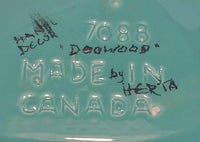 1960s Signed Herta Gertz Vancouver, B.C. Pottery Dogwood Flower Pattern 7088 Candy Dish