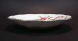 1950s Queen Anne Fine Bone China England Scottish "Dundee Thistle" Pink and Purple Floral Teacup Saucer - Treasure Valley Antiques & Collectibles