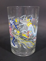 1996 Walt Disney World 25th Anniversary Goofy Character Collectible Clear Glass 5" Cup - Treasure Valley Antiques & Collectibles