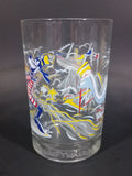 1996 Walt Disney World 25th Anniversary Goofy Character Collectible Clear Glass 5" Cup - Treasure Valley Antiques & Collectibles