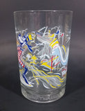 1996 Walt Disney World 25th Anniversary Goofy Character Collectible Clear Glass 5" Cup - Treasure Valley Antiques & Collectibles
