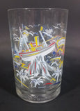 1996 Walt Disney World 25th Anniversary Goofy Character Collectible Clear Glass 5" Cup - Treasure Valley Antiques & Collectibles