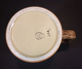 1950s Gift Craft Japan Bavarian Friends Sharing a Pitcher of Beer Porcelain Stein Numbered 384 - Treasure Valley Antiques & Collectibles