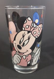 1980s Anchor Hocking Disney Mickey Mouse Minnie Mouse Donald Duck Clear Glass 4 1/2" Juice Cup - Treasure Valley Antiques & Collectibles