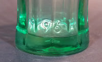 McDonalds Collectible Coca-Cola Coke Soda Pop 1961 Nostalgic Green 5 3/4" Tall Glass Cup - Treasure Valley Antiques & Collectibles