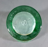 McDonalds Collectible Coca-Cola Coke Soda Pop 1961 Nostalgic Green 5 3/4" Tall Glass Cup - Treasure Valley Antiques & Collectibles