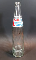 Vintage 1977 Pepsi-Cola Pepsi One Pint 16 Fl oz 473mL Clear Glass Money Back Bottle - LS 77 239 - Treasure Valley Antiques & Collectibles