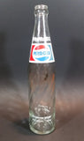 Vintage 1977 Pepsi-Cola Pepsi One Pint 16 Fl oz 473mL Clear Glass Money Back Bottle - LS 77 239 - Treasure Valley Antiques & Collectibles