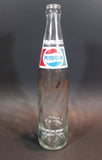 Vintage 1977 Pepsi-Cola Pepsi One Pint 16 Fl oz 473mL Clear Glass Money Back Bottle - LS 77 239 - Treasure Valley Antiques & Collectibles