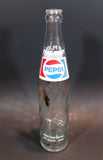 Vintage 1977 Pepsi-Cola Pepsi One Pint 16 Fl oz 473mL Clear Glass Money Back Bottle - LS 77 239 - Treasure Valley Antiques & Collectibles