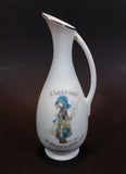 Vintage 1970s Holly Hobbie "A Happy Smile" "is always in style" Pitcher Style Porcelain Flower Bud Vase - Treasure Valley Antiques & Collectibles