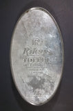 Vintage 1950s Riley's Toffee "Dickensian Memories" Village Scene Tin - E.I & co. ltd Shipley England - Treasure Valley Antiques & Collectibles