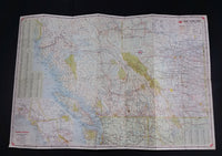 1965 Home Oil Distributors Vancouver Road Maps of British Columbia Alberta and Canada - Treasure Valley Antiques & Collectibles