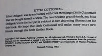 1982 Little Cottontail - Little Golden Books - 304-43 - Collectible Children's Book - 16th Print - Treasure Valley Antiques & Collectibles