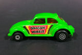 1972 Lesney Products Matchbox Lime Green Dragon Wheels No. 43 VW Volkswagen Dragster - Treasure Valley Antiques & Collectibles