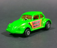 1972 Lesney Products Matchbox Lime Green Dragon Wheels No. 43 VW Volkswagen Dragster - Treasure Valley Antiques & Collectibles