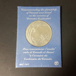 1967 Canada and Israel Commemorative Friendship Coin Celebrating Canada's Centennial - Treasure Valley Antiques & Collectibles