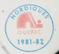 1981-82 Peter Stastny #26 Centre Quebec Nordiques NHL Hockey Collectible Button Pin - Treasure Valley Antiques & Collectibles