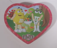 Collectible M&M's Valentine Heart Tin Box Container Canister Mars Inc. 2010 - Treasure Valley Antiques & Collectibles