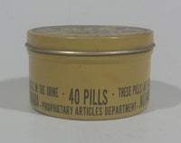 1940s National Drug and Chemical Company of Canada Limited BDC Gin Pills For The Kidneys Tin - Treasure Valley Antiques & Collectibles