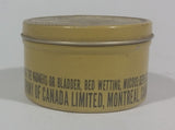 1940s National Drug and Chemical Company of Canada Limited BDC Gin Pills For The Kidneys Tin - Treasure Valley Antiques & Collectibles