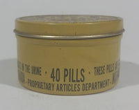 1940s National Drug and Chemical Company of Canada Limited BDC Gin Pills For The Kidneys Tin - Treasure Valley Antiques & Collectibles