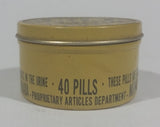 1940s National Drug and Chemical Company of Canada Limited BDC Gin Pills For The Kidneys Tin - Treasure Valley Antiques & Collectibles