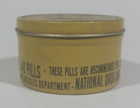 1940s National Drug and Chemical Company of Canada Limited BDC Gin Pills For The Kidneys Tin - Treasure Valley Antiques & Collectibles