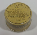 1940s National Drug and Chemical Company of Canada Limited BDC Gin Pills For The Kidneys Tin - Treasure Valley Antiques & Collectibles