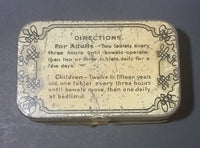 Vintage Penslar Laxative Cold Breakers Tablets Tin - Empty - Treasure Valley Antiques & Collectibles