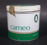 Vintage Rare Find Cameo Menthol Cigarette Tobacco Tin with Lid - Treasure Valley Antiques & Collectibles