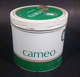 Vintage Rare Find Cameo Menthol Cigarette Tobacco Tin with Lid - Treasure Valley Antiques & Collectibles