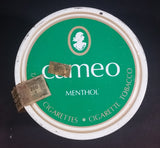 Vintage Rare Find Cameo Menthol Cigarette Tobacco Tin with Lid - Treasure Valley Antiques & Collectibles