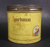 1960s Sportsman Extra Mild Cigarette Tobacco Tin - Treasure Valley Antiques & Collectibles