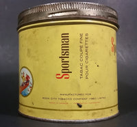 1960s Sportsman Extra Mild Cigarette Tobacco Tin - Treasure Valley Antiques & Collectibles