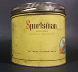 1960s Sportsman Extra Mild Cigarette Tobacco Tin