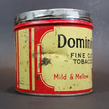 Vintage Dominion Mild & Mellow Fine Cut Tobacco Tin No Lid - Imperial Tobacco Montreal - Treasure Valley Antiques & Collectibles