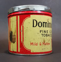 Vintage Dominion Mild & Mellow Fine Cut Tobacco Tin No Lid - Imperial Tobacco Montreal - Treasure Valley Antiques & Collectibles